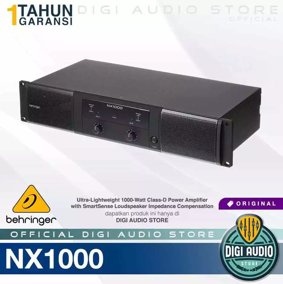 Gambar Power Amplifier 1000 Watt NX1000