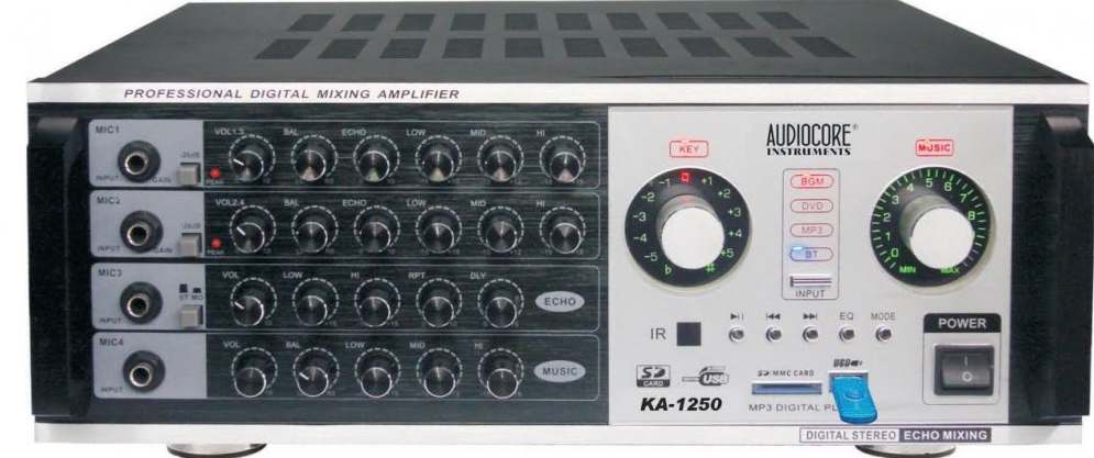 Gambar Power Amplifier Audiocore KA-1250 