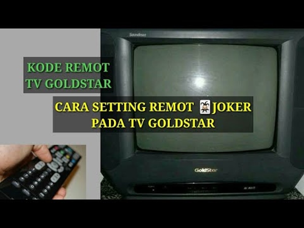 Kode Remot TV Goldstar