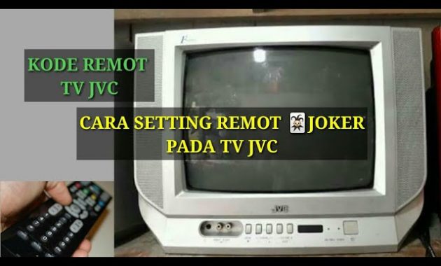 Kode Remot Tv Jvc