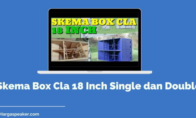 Skema Box Cla 18 Inch Single dan Double