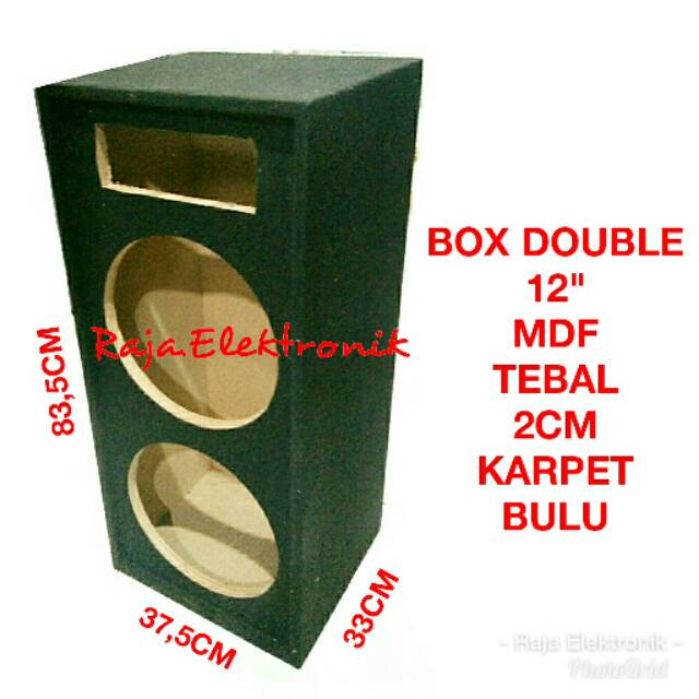 Ukuran Box Speaker ukuran 12 Inch